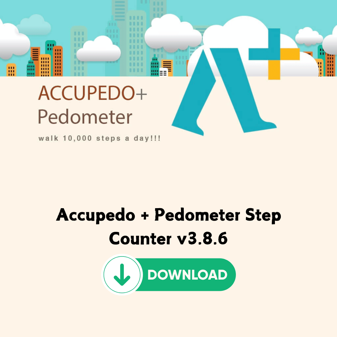 Accupedo + Pedometer Step Counter v3.8.6